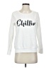 Sofra 100% Polyester White Long Sleeve T-Shirt Size S - photo 1
