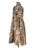 Micacara 100% Polyester Paisley Brown Casual Dress Size 16 - photo 5