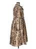 Micacara 100% Polyester Paisley Brown Casual Dress Size 16 - photo 4