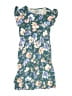 Bailey Lane Floral Blue Teal Dress Size 8 - 10 - photo 1