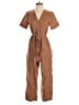 Everlane Solid Brown Tan Jumpsuit Size 0 - photo 1