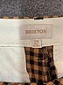 Brixton Houndstooth Brown Shorts Size 28 - photo 3