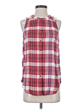 Lucky Brand Sleeveless Button Down Shirt