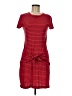 Three Dots Stripes Red Casual Dress Size M - photo 1