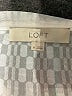 Ann Taylor LOFT 100% Polyester White Sleeveless Blouse Size M - photo 7