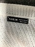 Shein Color Block White Pullover Sweater Size M - photo 4