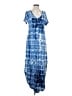 Venus Tie-dye Blue Casual Dress Size S - photo 1