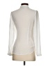 H&M 100% Polyester Ivory Long Sleeve Blouse Size 2 - photo 2