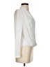 H&M 100% Polyester Ivory Long Sleeve Blouse Size 2 - photo 4