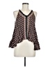 C'isa 100% Rayon Black Sleeveless Blouse Size M - photo 1