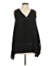NY Collection 100% Polyester Black Sleeveless Blouse Size M - photo 1