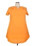 Unbranded 100% Polyester Orange Casual Dress Size 3X - photo 1