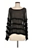 BCBGeneration Black Long Sleeve Blouse Size M - photo 1