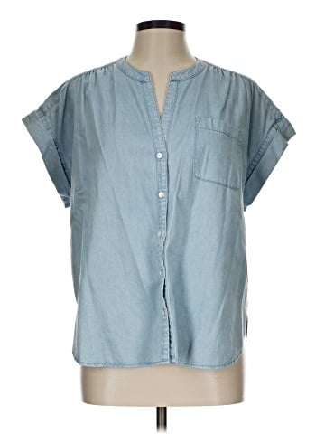 J.Crew Mercantile Short Sleeve Blouse (view 1)