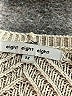Eight Eight Eight 100% Cotton Chevron-herringbone Tan Pullover Sweater Size M - photo 7