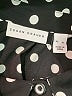 Susan Graver 100% Polyester Polka Dots Black 3/4 Sleeve Blouse Size XL - photo 7