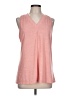 Unbranded Orange Sleeveless T-Shirt Size L - photo 1