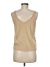 Stella Luce Tan Gold Sleeveless Blouse Size M - photo 2