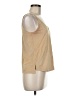 Stella Luce Tan Gold Sleeveless Blouse Size M - photo 4