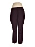 Apt. 9 Solid Burgundy Active Pants Size XL - photo 1