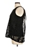 Ann Taylor 100% Polyester Black Sleeveless Blouse Size M - photo 5