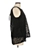 Ann Taylor 100% Polyester Black Sleeveless Blouse Size M - photo 4