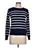 Emery Rose Stripes Blue Pullover Sweater Size L - photo 1