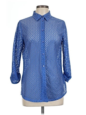 Allison Daley Long Sleeve Polo (view 1)