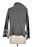 Pink Republic Chevron-herringbone Gray Turtleneck Sweater Size M - photo 2