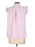 Assorted Brands Pink Sleeveless Button-Down Shirt Size L - photo 2