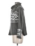 Pink Republic Chevron-herringbone Gray Turtleneck Sweater Size M - photo 5