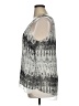 CALVIN KLEIN JEANS 100% Polyester Silver Sleeveless Blouse Size XL - photo 5
