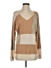 BKE Tan Long Sleeve Blouse Size S - photo 1