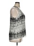 CALVIN KLEIN JEANS 100% Polyester Silver Sleeveless Blouse Size XL - photo 4