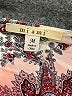 Miami 100% Rayon Paisley Ivory 3/4 Sleeve Blouse Size M - photo 7