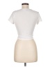 New Look Ivory Short Sleeve Turtleneck Size 6 - photo 2