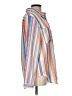 Unbranded Stripes Orange Long Sleeve Blouse Size L - photo 4