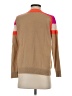 Vilagallo 100% Wool Color Block Tan Wool Pullover Sweater Size S - photo 2