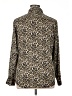 Equipment Animal Print Gold Long Sleeve Blouse Size XL - photo 2