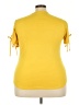 Rouge Yellow Short Sleeve Top Size 3X - photo 2