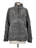 Weatherproof 100% Polyester Tweed Gray Pullover Sweater Size M - photo 1