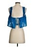 Olivaceous Blue Sleeveless Blouse Size S - photo 2