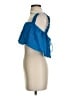 Olivaceous Blue Sleeveless Blouse Size S - photo 5