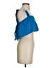 Olivaceous Blue Sleeveless Blouse Size S - photo 4