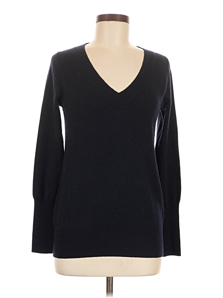 Pre-owned J.crew Collection Pullover Sweater In Black