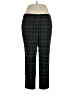 The Limited Plaid Black Casual Pants Size 16W - photo 1
