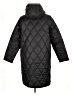 Lucky Brand 100% Nylon Argyle Black Coat Size L - photo 2