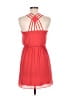 I.N. San Francisco 100% Polyester Solid Red Casual Dress Size 8 - photo 2