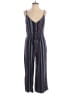 Splendid Stripes Blue Jumpsuit Size S - photo 1