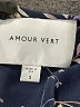 Amour Vert 100% Silk Paisley Blue Jumpsuit Size S - photo 4